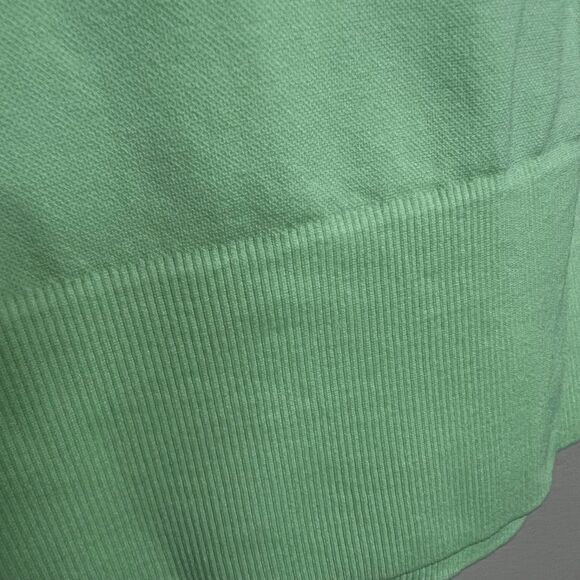 OFFLINE By Aerie Sidewalk Seamless Cropped T-Shirt Size Medium Neon Lime Green - Picture 6 of 9